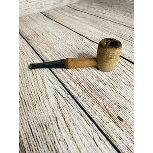 Irivin S. Cobb  "Toasted and Broken" Corn Cob Pipe - Vintage